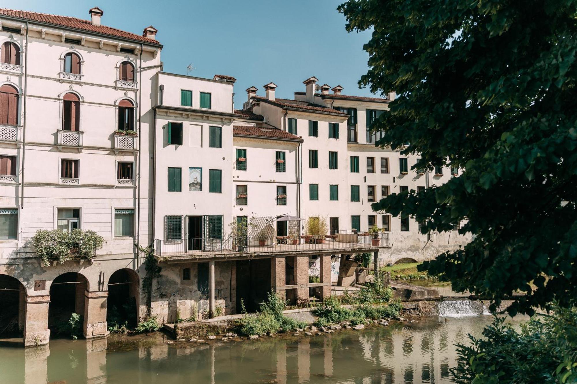 Palladio Apartment - Vista Fiume, In Centro Con Garage Vicenza Esterno foto