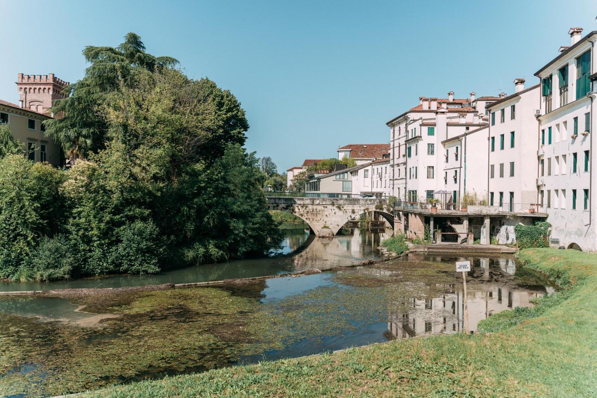 Palladio Apartment - Vista Fiume, In Centro Con Garage Vicenza Esterno foto